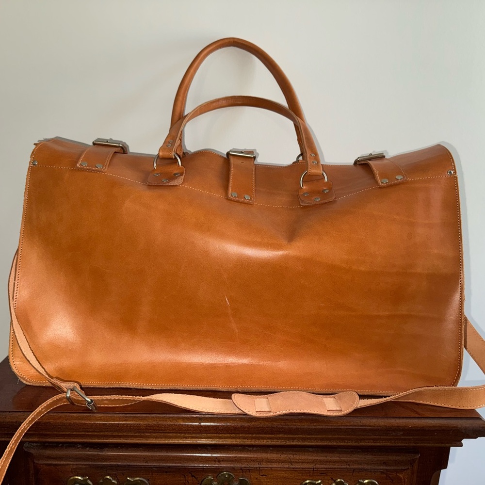 Pantelis Melissinos Tan Leather Bag - Picture 2 of 5